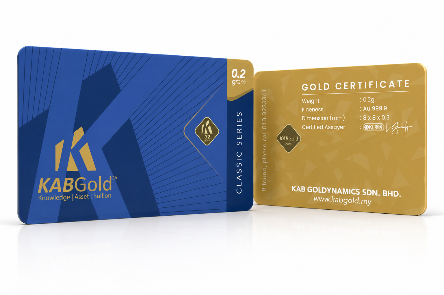 Gold Bar 0.2 Gram V2.0